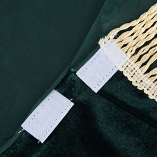 200x150cm Upright Piano Dust Cover Pleuche Cloth Green