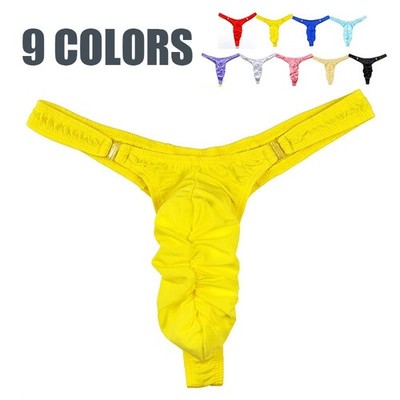 Männermode Slip T-Rücken Unterwäsche String G-String Unterhose Bikini Pouch 1x