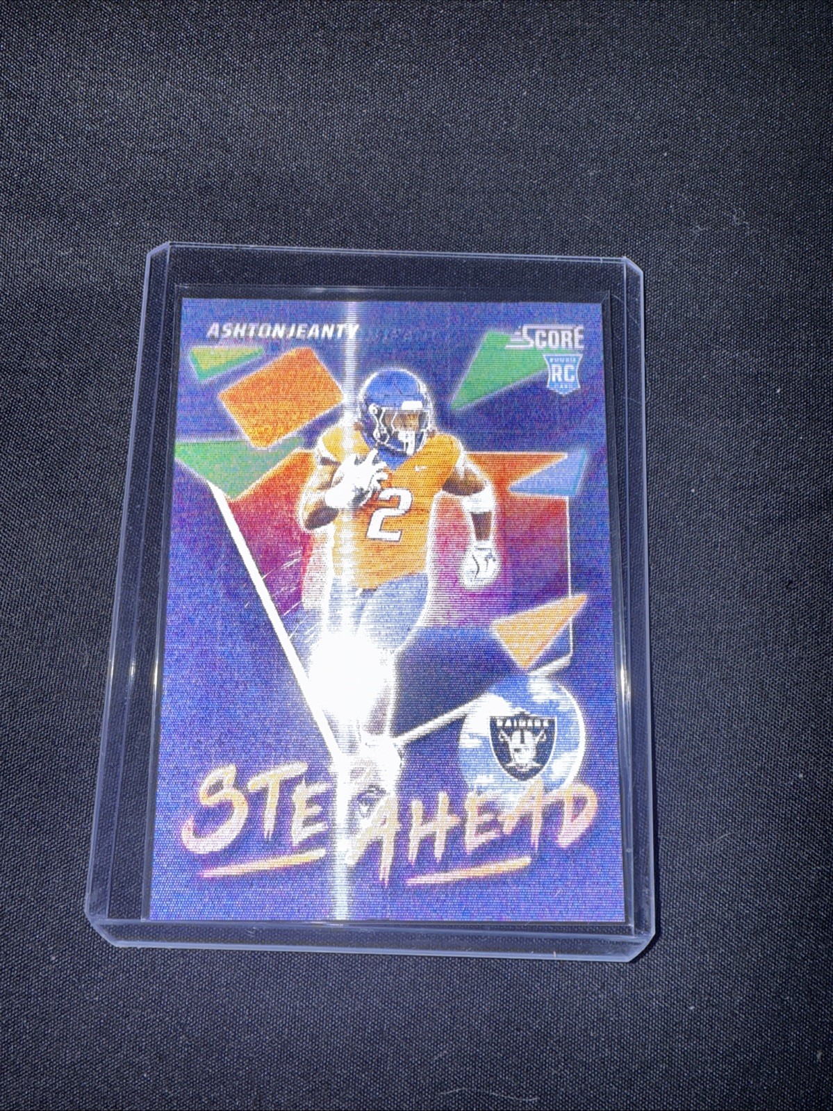 2025 Score - Step Ahead Ashton Jeanty #SA-4 (RC)