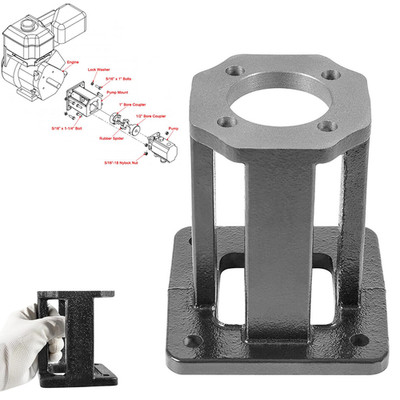 Log Splitter Hydraulic Pump Mount Replacement Brackets fit for 8-15 Hp Engines