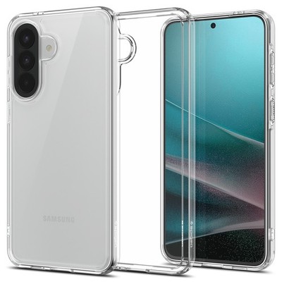For Galaxy A57 5G | Spigen [Ultra Hybrid] Mag Fit Metal Ring Clear Case