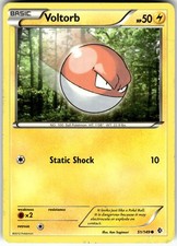 Pokemon Voltorb Boundaries Crossed 51/149 Damaged