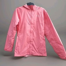 COLUMBIA JACKET GIRLS L PINK ARCADIA WATERPROOF WALKING JACKET ZIP CLOSURE