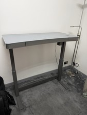 Adjustable Electric Standing Desk 120x60cm, Rising, grey
