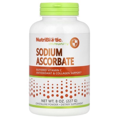 NutriBiotic, Immunität, Natriumascorbat, kristallines Pulver, 227 g