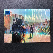 2024 Topps Chrome Star Wars Galaxy Standoff Aqua Sonar /199