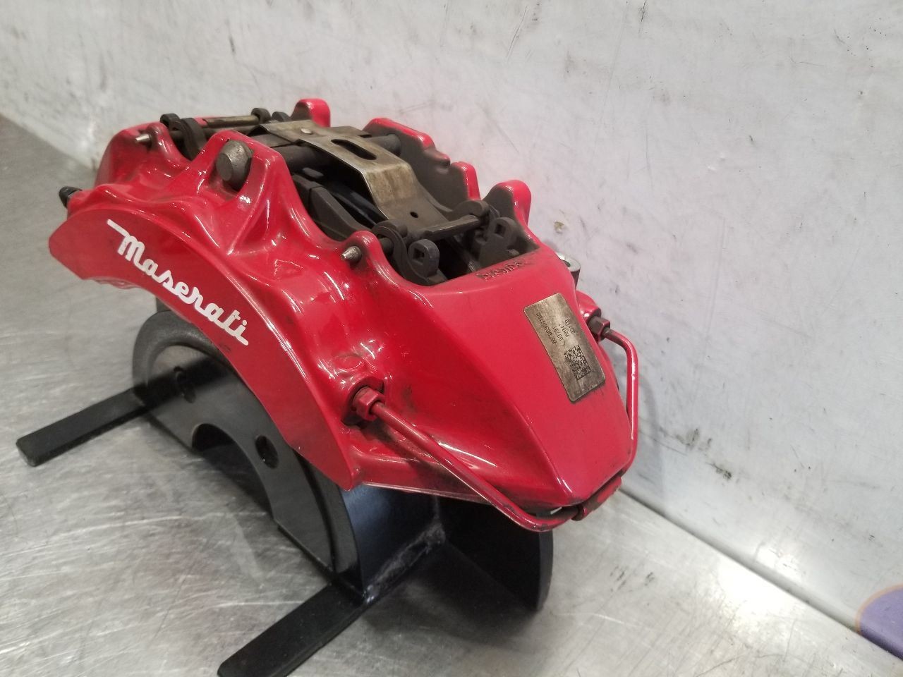 20 2020 MASERATI LEVANTE SQ4 GRANSPORT 3.0L AWD FRONT BRAKE CALIPER RED RIGHT 