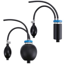 2 Pcs Universal Easy Intake Adapter Automotive Smoke Machine Inflatable Bladder