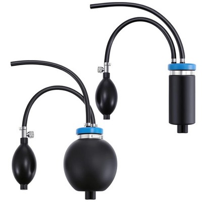 2 Pcs Universal Easy Intake Adapter Automotive Smoke Machine Inflatable Bladder