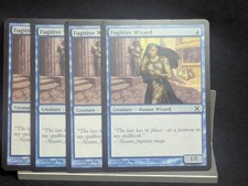 Fugitive Wizard X4 LP MTG Core Set 10th Edition MTG