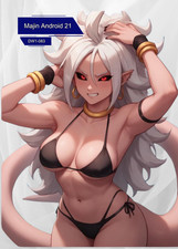 Majin Android 21 - Beautiful Sexy Waifu Card ...