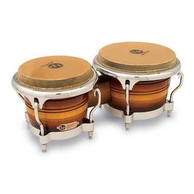 Latin Percussion Generation II Bongos LP201AX-2 7''+ 8 5/8'', Matte Sunburst