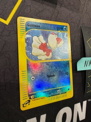 Pokemon Card Goldeen Expedition WOTC Vintage Reverse Holo 111/165 NA  NM 