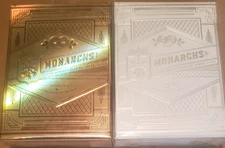 Monarchs Prestige and Silver White Theory11 (2) decks NEW