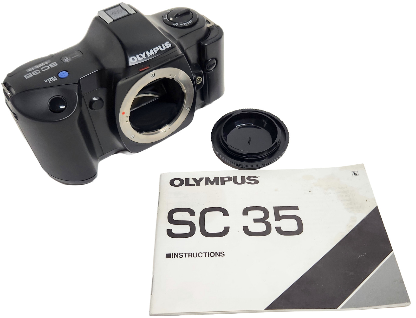 Olympus SC 35 Type 12 35mm Microscope SC35 Camera Body w/ Manual
