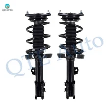 Pair Front L-R Quick Complete Strut-Coil Spring For 2013-2017 Hyundai Elantra GT