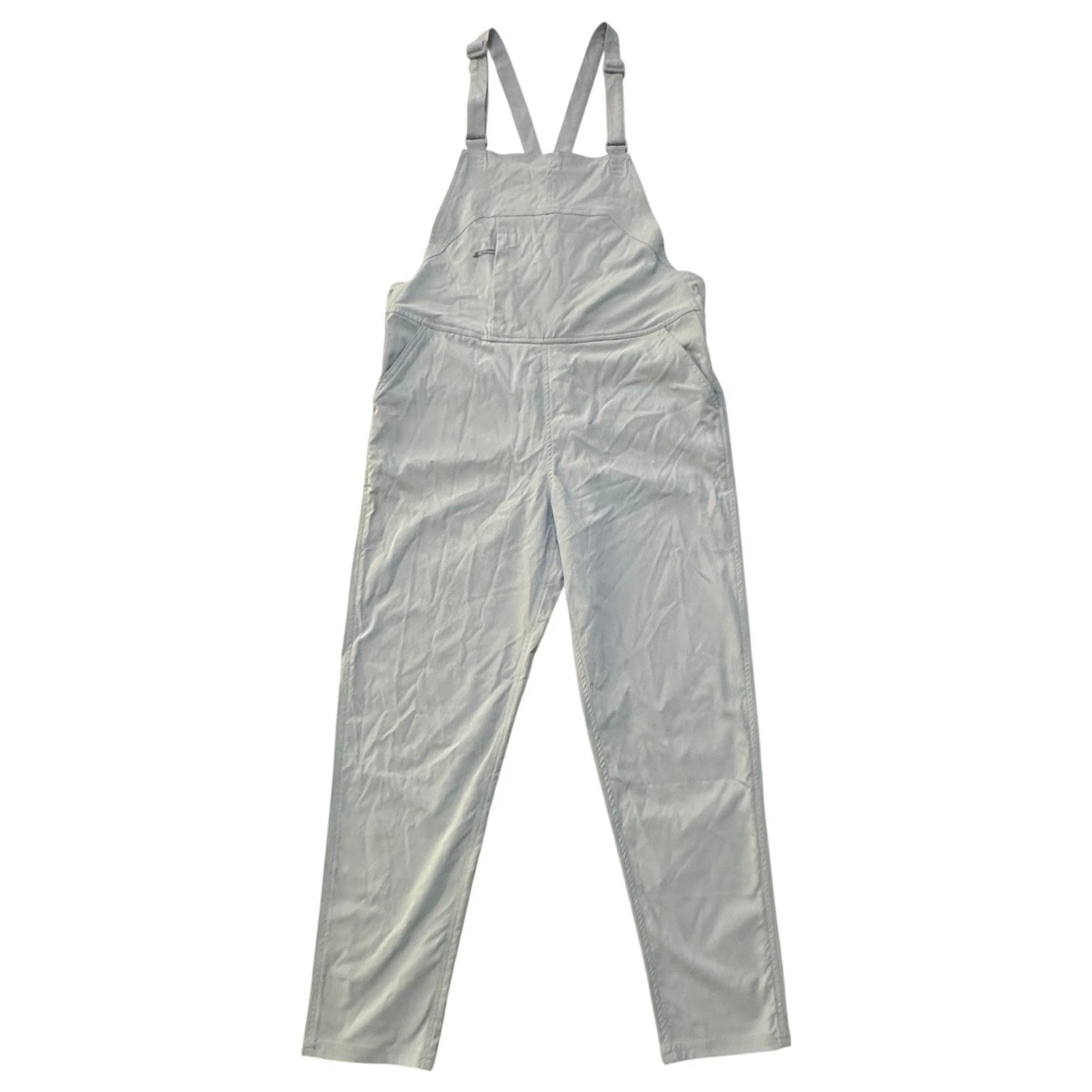 FLYLOW Life Bib 0082 Active Stretch Hiking Outdoor Overall Womens M Light Gray