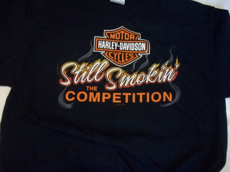#37 Vintage Harley Davidson T-Shirt BEAUMONT, TEXAS  Size MED NEW WITH OUT TAG