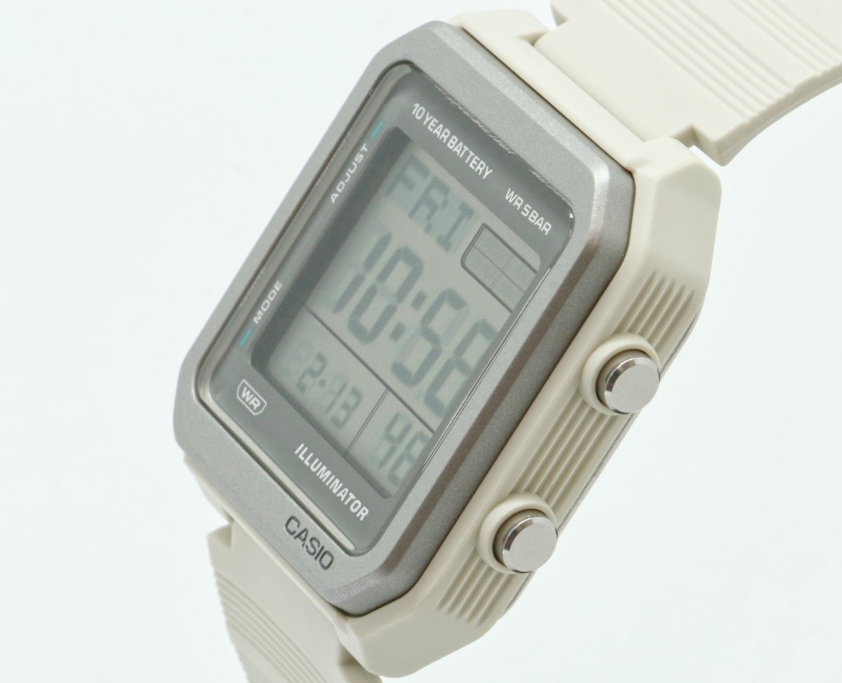 CASIO Collection STANDARD Watch W-221H-8AJF Ivory Unisex Japan for