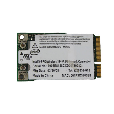 Intel PRO/Wireless WM3945ABG Wireless WiFi Card Mini PCI-E 802.11abg NOTEBOOK