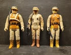 Star Wars Action figures Rebel soldier Hoth outfit 3 figure set, used