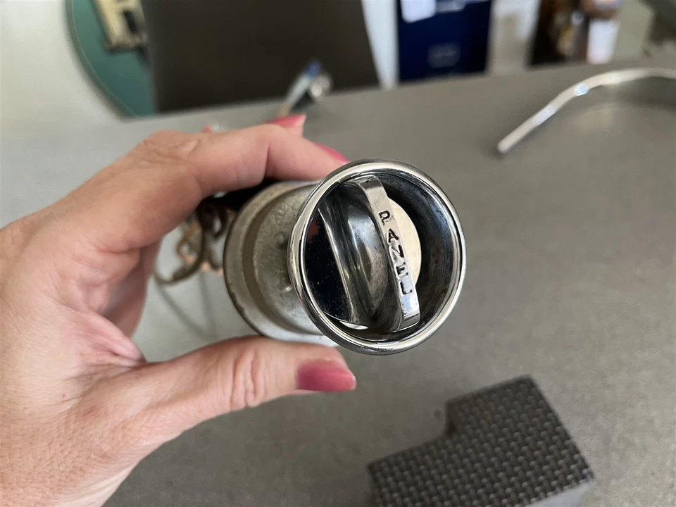 1954 Chrysler New Yorker Panel Switch Bezel Knob OEM 54 Mopar - Image 2 of 4