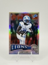 Jahmyr Gibbs 2025 Topps Chrome 1975-12 Refractor Detroit Lions