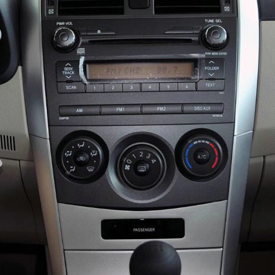 Interruptor de modo de control de clima de aire acondicionado para Toyota Corolla 2009-13 para Scion xB 2008-14 Foto 2 de 4