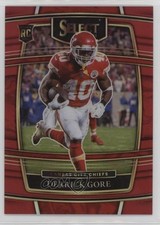 2021 Panini Select Concourse Red Prizm 56/99 Derrick Gore #84 13rw