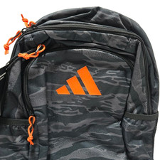 Adidas Affiliate Camo Backpack Black Orange