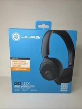 JLAB Go Lux ANC Wireless On-ear Headphones Dark Gray