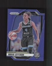 2024 Panini Prizm WNBA #131 Moriah Jefferson Blue Prizms #/199