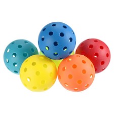 12-Pack Outdoor Pickleball Balls Set. Standard 40 Holes Ball Meet USAPA Standard