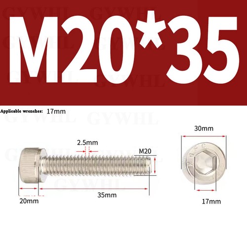 Nickel Plated Cap Screws Hexagon Socket Head Allen Key Bolts High Tensile 12.9 - Picture 243 of 254