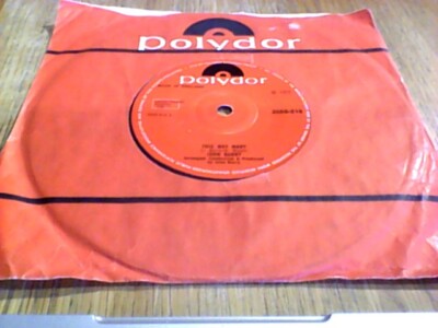 JOHN BARRY THIS WAY MARY DIAMONDS ARE FOREVER 1st UK 45 7'' 1972 JAMES BOND 007
