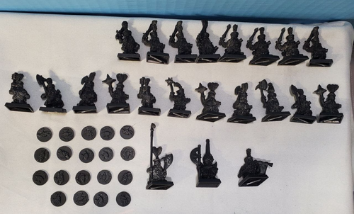 Warhammer – Chosen Command Guerriers Du Chaos – Métal Citadel – Oop Neuf