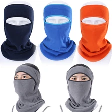 Winter Neck Warmer Gaiter Fleece Cap Balaclava Motorcycle Ski Face Mask Headband