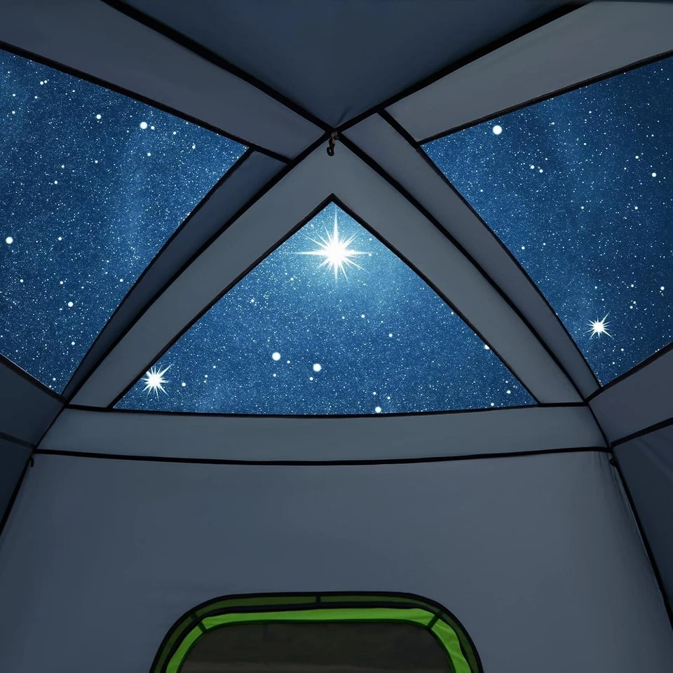 Tienda SUV JOYTUTUS 4-6 personas impermeable ventilada pantalla de película camping - nueva en caja Foto 4 de 4