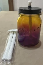 Kerosene Jar Preserved with Extra Wicks New Summer Home Outdoor Living