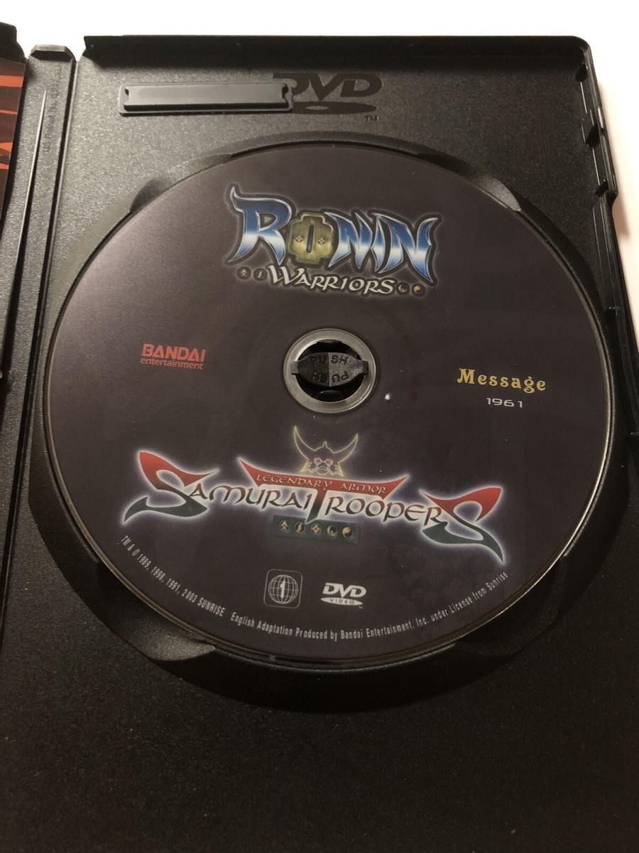 【DVD・2セット】時空の旅人& カムイの剣 Ronin Warriors OVA Vol. 2: Message (DVD, 2003) Bandai