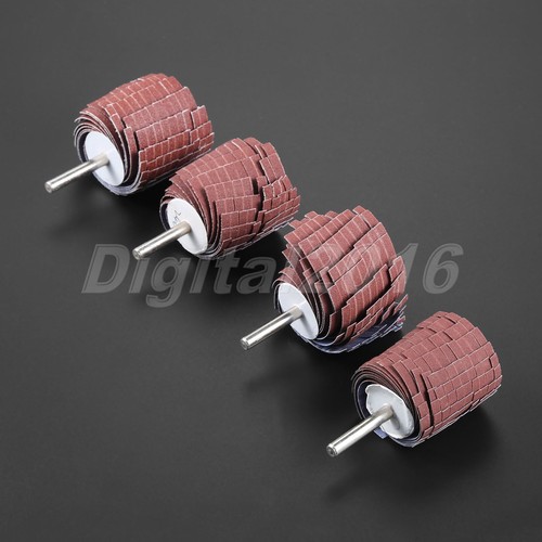 Sand Paper Shutter Wheel Grinding Polishing Wood Plastic Metal For Rotary Tool - Picture 3 of 12