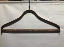 1 ANTIQUE STRAWBRIDGE & CLOTHIER STORE FOR MEN WOOD HANGER