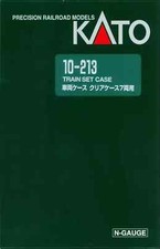 KATO N Gauge Vehicle Case D Clear Case 7-Car Railroad Supplies 10-213 Model
