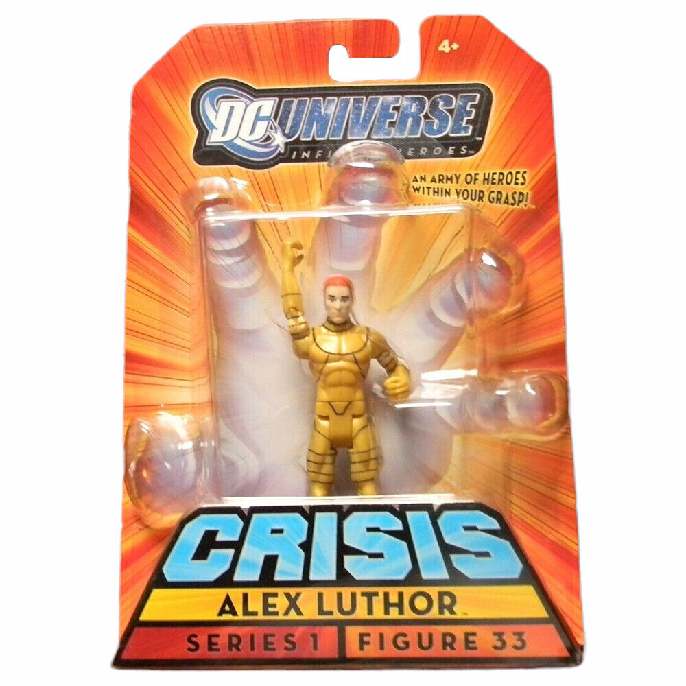 DC Universe Infinite Heroes Crisis ALEX LUTHOR 3.75" Action Figure Series 1 #35