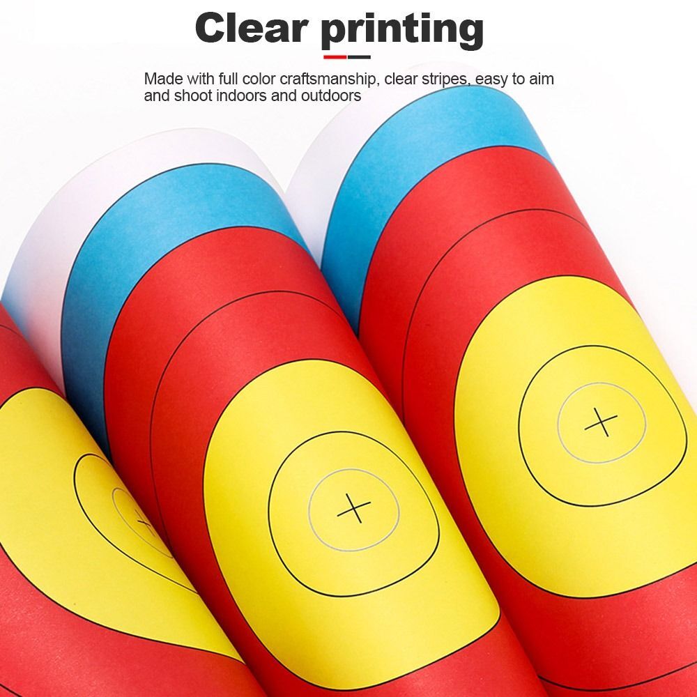 Set Of 4 Translucent Colored Dice Archery Target Pins - Secures Paper Target Faces 10 thumbnail image