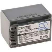 Akku FüR Sony DCR-HC18E 1360Mah 7,2V 1360Mah/9,8Wh Li-Ion Grau