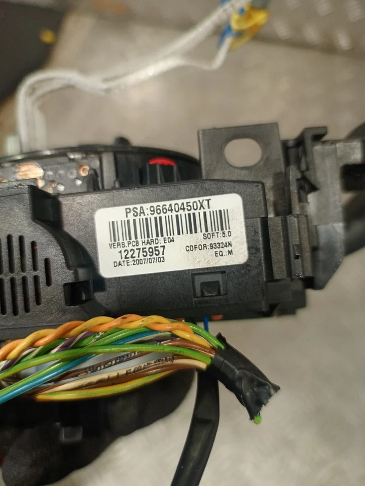 Peugeot 307 2008 indicador limpiaparabrisas unidad de comunicaciones 96640450xt #9 Foto 3 de 3