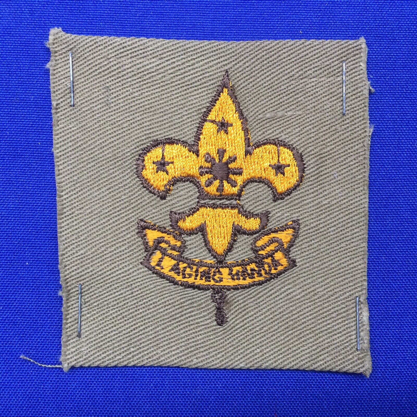 Boy Scout Vintage Philippines First Class Rank Badge Patch 235B2