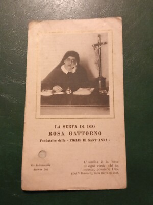 Saint With Relic Relic Relic Servant Of God Rosa Gattorno, Blessed Now