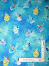 Fairy Fantasy Fairies Fabric By Yard Cotton Timeless Treasures CD7240